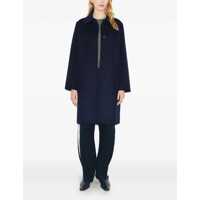 Paltoane Tory Burch Dama - Paltoane Tory Burch Reversible double-face Wool Coat MEDIUM NAVY/T LOGO Femei (BM 18975922) - B-mall.ro