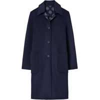 Paltoane Reversible double-face Wool Coat Femei