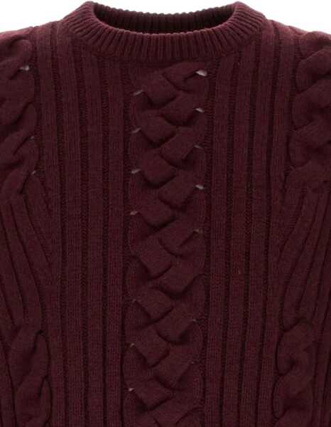 Pulovere Alexander McQueen Mixed Wool Sweater MADDER Barbati (BM 18975973) 2