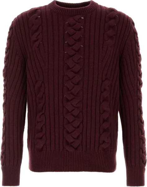 Pulovere Alexander McQueen Mixed Wool Sweater MADDER Barbati (BM 18975973) 1