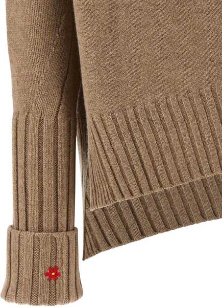 Pulovere Tory Burch Merino wool Sweater MELANGE OATMEAL Femei (BM 18975994) 4