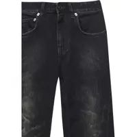 Blugi Dama - Blugi Balenciaga Wide-leg Cotton Jeans BLACK FADE OUT Femei (BM 18976006) - B-mall.ro
