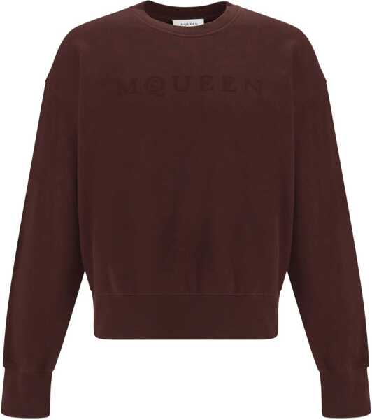 Bluze de trening Alexander McQueen Crewneck Sweatshirt MADDER/TONAL Barbati (BM 18976024) 1