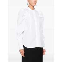 Camasi casual Dama - Camasi casual Alexander McQueen White Shirt with mandarin collar OPTICALWHITE Femei (BM 18976033) - B-mall.ro