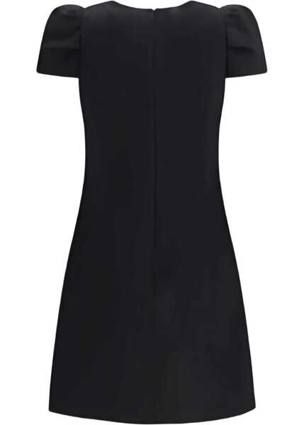 Rochii Alexander McQueen Mini Dress in Wool BLACK Femei (BM 18976066) 2