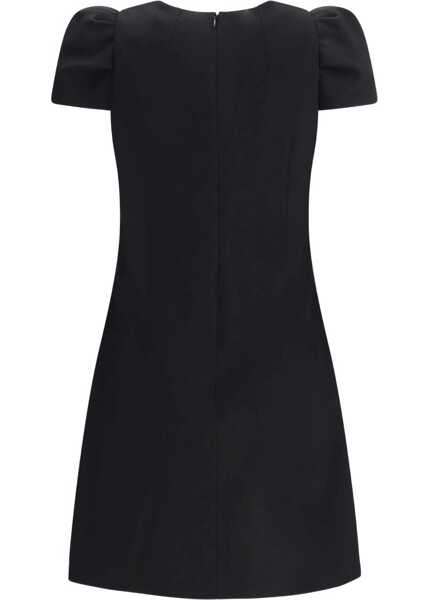 Rochii Alexander McQueen Mini Dress in Wool BLACK Femei (BM 18976066) 3