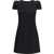 Alexander McQueen Mini Dress in Wool BLACK