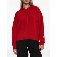 Topuri Tory Burch Dama - Bluze de trening Tory Burch Cropped Hoodie WINTERBERRY RED Femei (BM 18976072) - B-mall.ro