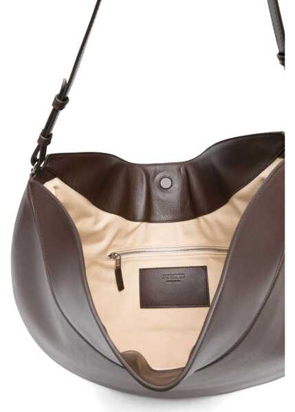 Genti de umar JACQUEMUS Ovalo Bag MIDNIGHT BROWN Femei (BM 18976084) 5
