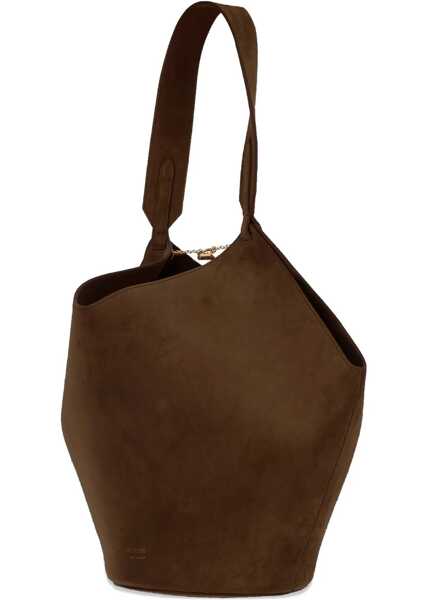 Genti de umar Khaite Lotus small Shulder Bag DARK BROWN Femei (BM 18976096) 3
