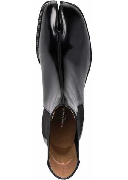 Ghete Maison Margiela Chelsea Tabi Ankle Boots BLACK Barbati (BM 18976126) 4