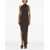 Rick Owens Knitted "Athena" Dress BROWN