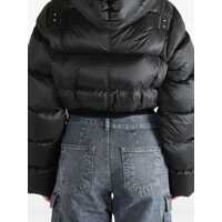 Geci de iarna Dama - Geci de iarna Rick Owens Down Jacket With Hood BLACK Femei (BM 18976183) - B-mall.ro
