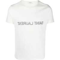 Tricouri Saint Laurent Inverted Logo T-Shirt