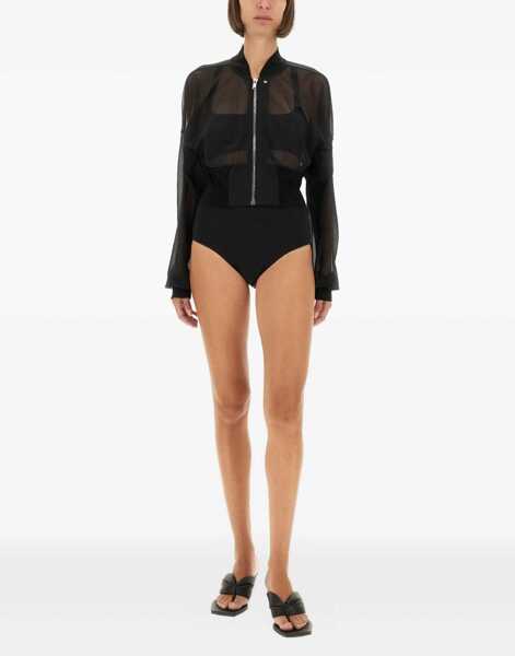 Pantaloni scurti RICK OWENS LILIES High Waisted Shorts BLACK Femei (BM 18976219) 2