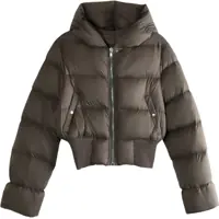Geci de iarna Down Jacket With Hood Femei