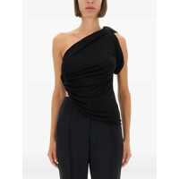 Bluze Draped One-Shoulder Top Femei