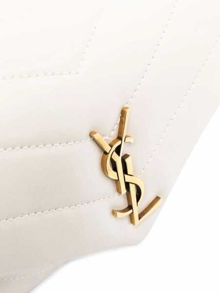 Genti tip postas Saint Laurent Loulou Toy Bag WHITE Femei (BM 18976249) 4