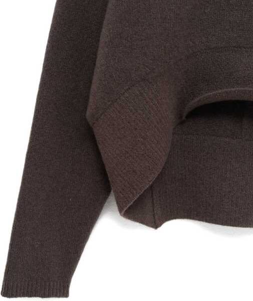 Pulovere Rick Owens Wool And Cashmere Sweater GREY Femei (BM 18976270) 3