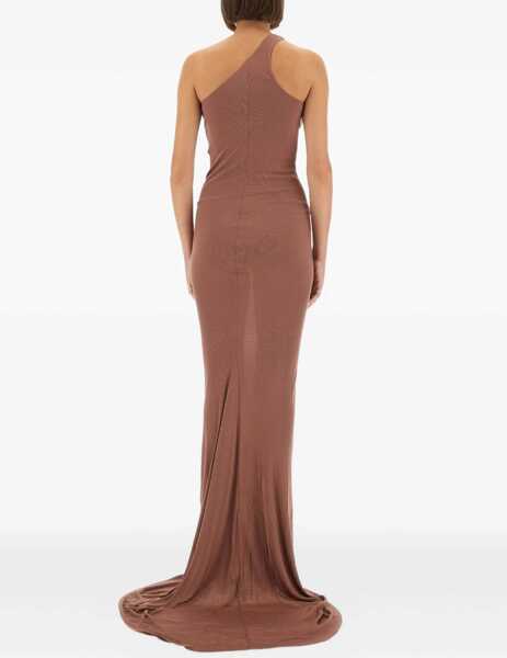 Rochii casual RICK OWENS LILIES Long One-Shoulder Dress PINK Femei (BM 18976273) 3