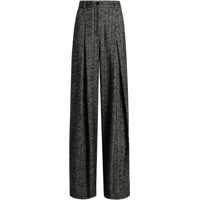 Pantaloni casual Striped Wool Pants Femei