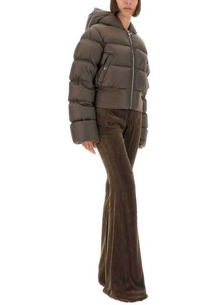 Pantaloni casual Rick Owens Pants Bolan BROWN Femei (BM 18976285) 2