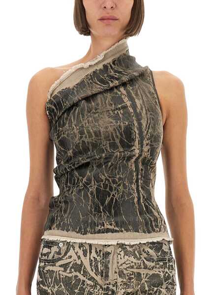 Bluze Rick Owens Top Athena BLACK Femei (BM 18976291) 4