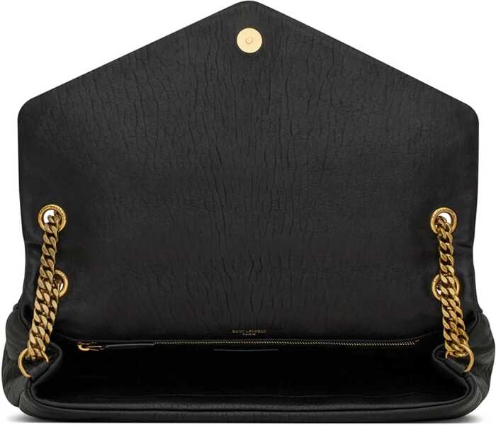Genti de mana Saint Laurent Bag Calypso Large BLACK Femei (BM 18976327) 5