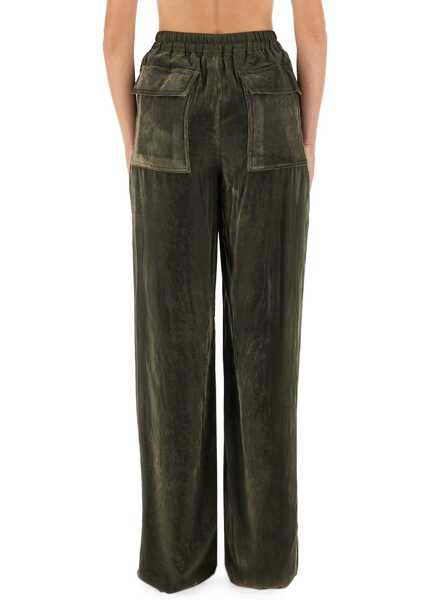 Pantaloni casual Rick Owens Pants Dietrich GREEN Femei (BM 18976333) 3