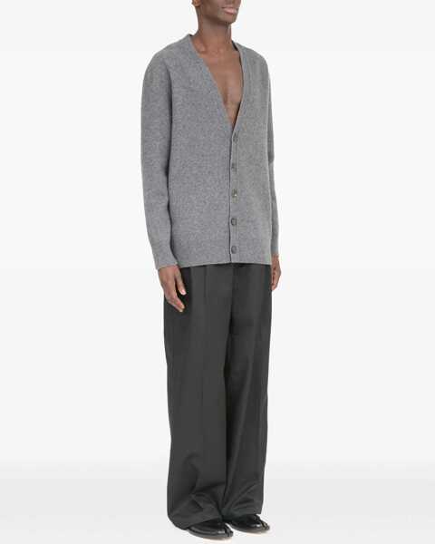 Cardigane Maison Margiela Wool Cardigan BLACK Barbati (BM 18976582) 3