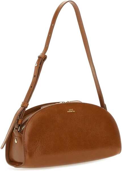Genti de umar A.P.C. Demi-Lune Bag BROWN Femei (BM 18976615) 2