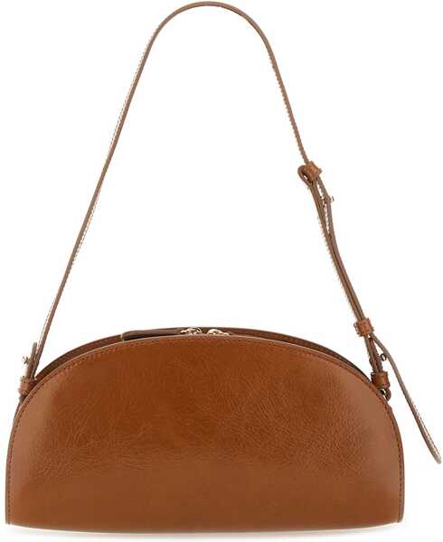 Genti de umar A.P.C. Demi-Lune Bag BROWN Femei (BM 18976615) 3