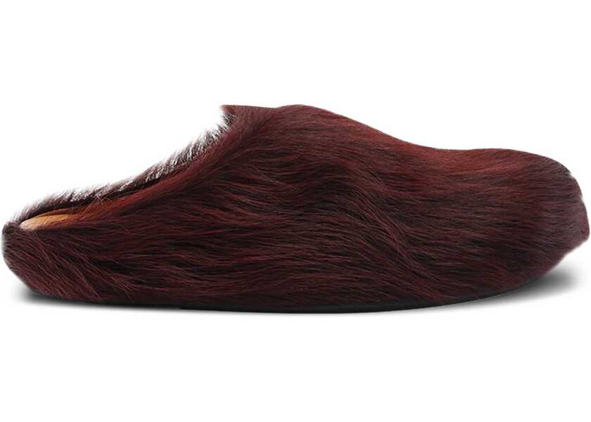 Sandale Marni Fussbett Sabot BORDEAUX Femei (BM 18976618) 1