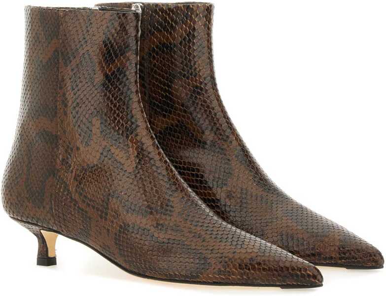 Cizme scurte AEYDE Boot Sofie BROWN Femei (BM 18976627) 2