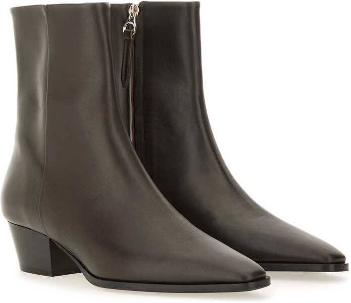 Cizme scurte AEYDE Baba Boot BROWN Femei (BM 18976642) 2