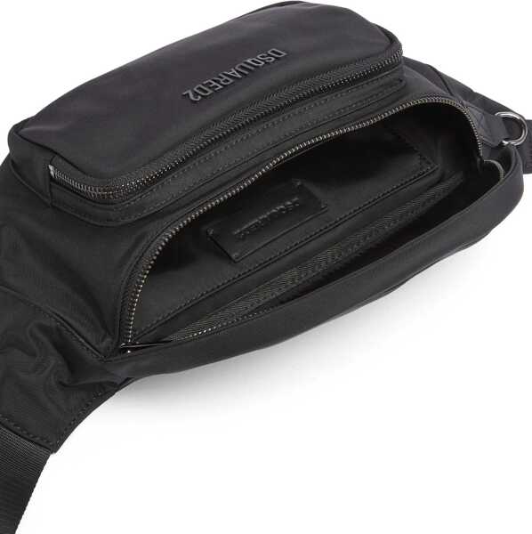 Genti de mana DSQUARED2 Pouch With Logo BLACK Barbati (BM 18976702) 4