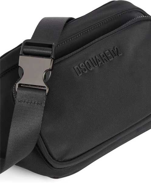 Genti de mana DSQUARED2 Pouch With Logo BLACK Barbati (BM 18976702) 5