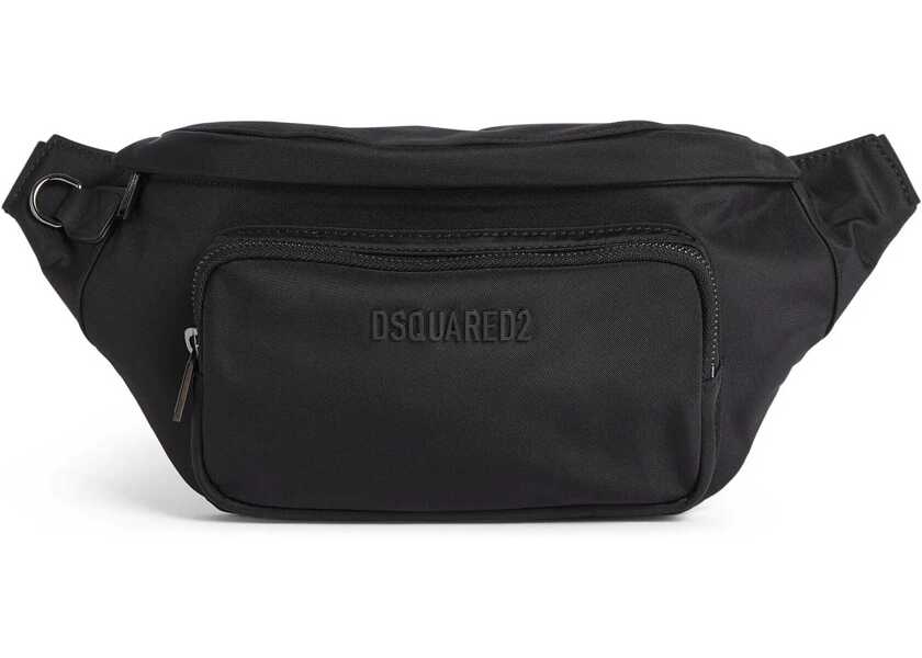 Genti de mana DSQUARED2 Pouch With Logo BLACK Barbati (BM 18976702) 1
