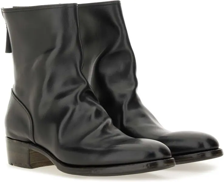 Ghete Premiata Leather Boot BLACK Barbati (BM 18976705) 2