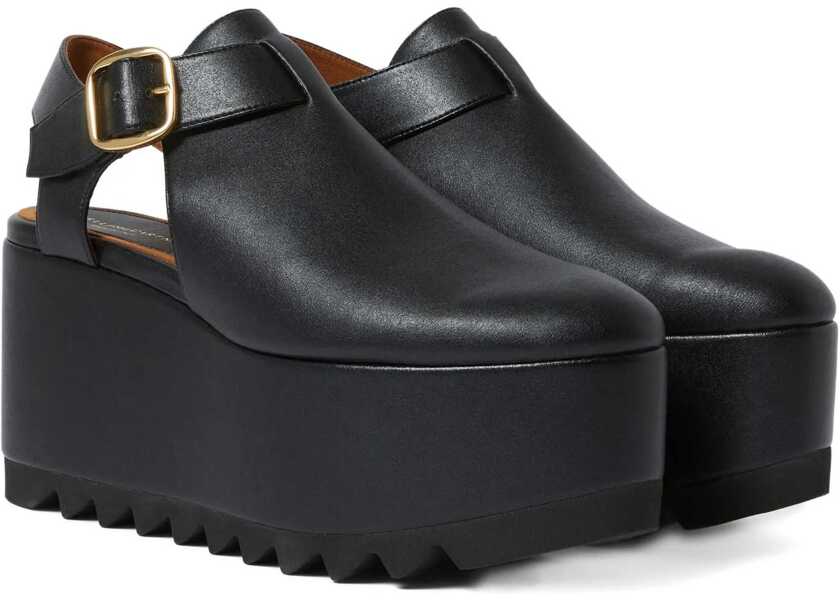 Sandale Stella McCartney Elyse Sandal With Platform BLACK Femei (BM 18976726) 2