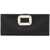 Roger Vivier "Pilgrim" Buckle Clutch Bag BLACK
