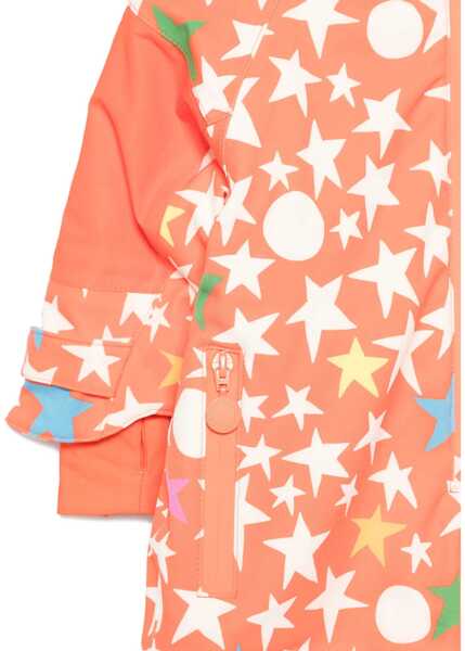 Salopete Stella McCartney Circle And Stars Ski Suit ORANGE Baieti (BM 18976738) 3