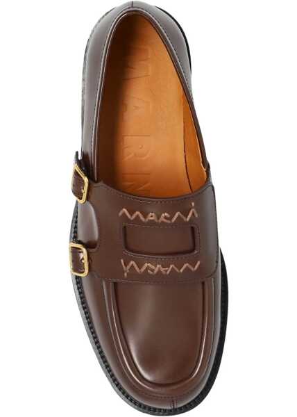 Mocasini Marni Moccasin Bambi 3.0 BROWN Femei (BM 18976744) 4