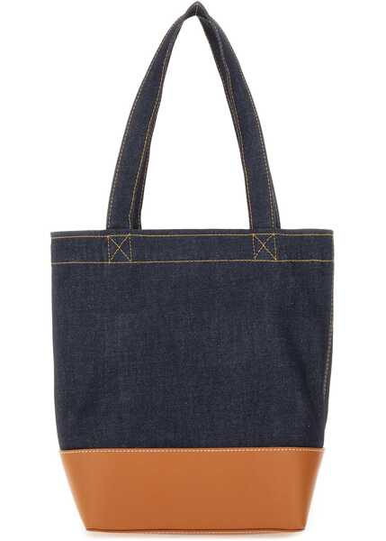 Genti de mana A.P.C. Axel Small Tote Bag DENIM Barbati (BM 18976789) 3