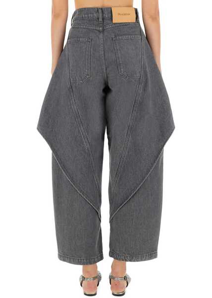 Blugi skinny JW Anderson Sculptural Jeans GREY Femei (BM 18976792) 3