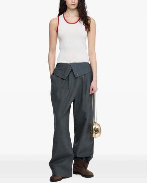 Veste casual JW Anderson Knitted Vest IVORY Femei (BM 18976801) 2