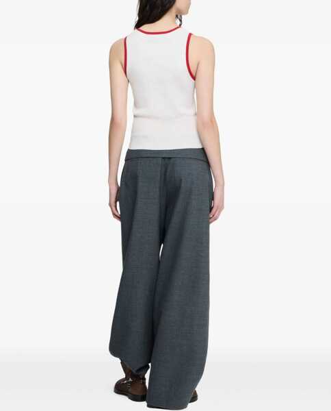 Veste casual JW Anderson Knitted Vest IVORY Femei (BM 18976801) 3