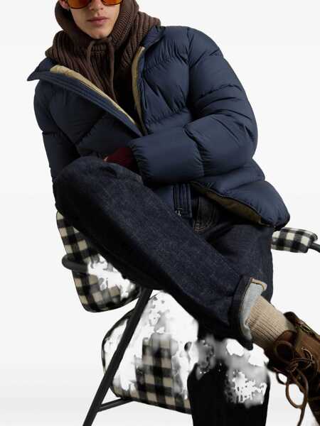 Geci de iarna Woolrich Down Jacket Cloud BLUE Barbati (BM 18976816) 5