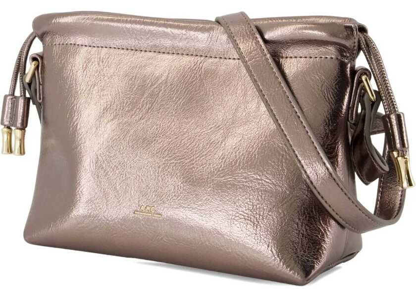 Genti tip postas A.P.C. Ninon Mini Shoulder Bag SILVER Femei (BM 18976828) 2