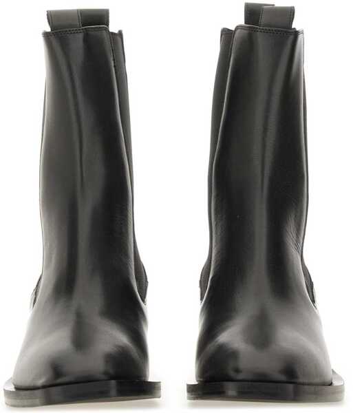 Cizme scurte AEYDE Leather Boot BLACK Femei (BM 18976876) 4